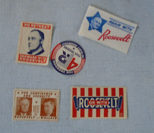 Roosevelt and Wallace presidential election lot picture