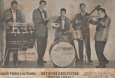 CUBA CUBAN MUSIC GROUP LUISITO VALDES COMBO LUVAL PORTRAIT 1950s ORIG Photo C36 picture