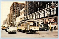 Minneapolis Minnesota Postcard Westbound Twin City Rapid Transit Car 1499 1960 picture