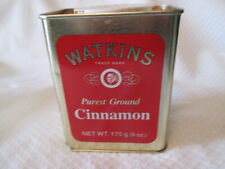 Watkins Cinnamon Tin 6 oz Collectable  Empty Container Only picture