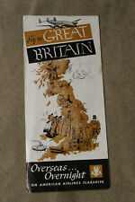 Fly to Great Britain - Overseas...Overnight - Brochure - Circa 1950 picture