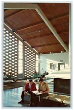 c1960 Concordia Senior College Lounge School Room Fort Wayne Indiana IN Postcard picture