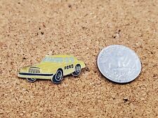 Vintage Yellow Ford Car Enamel Pin picture