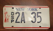 1986-1995 NEW YORK STATE POLICE TROOP A ZONE 2 PLATE picture