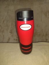 Firestone Vintage Coffee Tea Stainless Insulated Tumbler 8