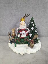 Vintage Dillards Trimmings Santa Musical Plays “We Wish You a Merry Christmas” picture