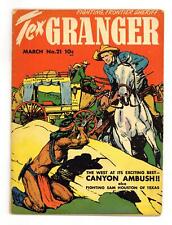 Tex Granger #21 VG+ 4.5 1949 picture