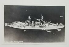 U.S.S. Pennsylvania Naval Ship RPPC Real Photo Postcard Unposted A936 picture