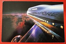 Singapore Airlines Postcard Boeing 747 Big Top Airline Issue picture