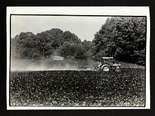 1985 Rocky River Road Monroe NC Tractor Farmer Soybeans Soil Vintage Press Photo picture