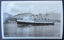 Vintage RPPC S.S. Steamship Prince Robert at Ketchikan Alaska Schallerer S-356 picture