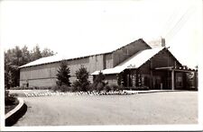 Real Photo Postcard The Pines Theatre Houghton Lake Prudenville Michigan~133016 picture