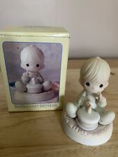 Precious Moments ENESCO Baby's First Birthday 524069 - 1992-Boxed. Very Nice picture