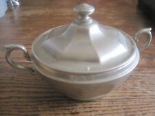 VTG MEANS BEST HANDLED SUGAR BOWL W/LID BY MANNING BOWMAN #691 picture