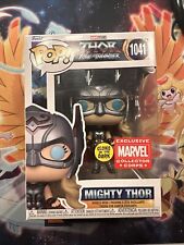 Funko Pop Mighty Thor 1041 Marvel Collector Corps Exclusive Vinyl Figure Glows picture