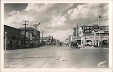 RPPC Burns,OR Street Scene Harney County Oregon Lemon's Studio Postcard Vintage picture