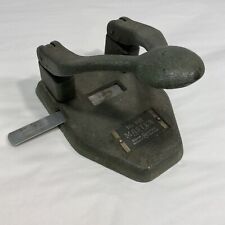 Vintage Metal Paper Hole Punch Puncher: No. 22 Master Boorum & Pease New York picture