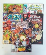 Lot Of 5 1998-99 Marvel Alpha Flight Comics #14 15 & 18-20 VF/NM picture