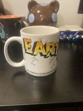 Vtg Universal Studios Florida EARTHQUAKE Ride Attraction Coffee Tea Mug Cup VNC  picture
