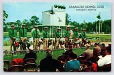 c1950s~Sarasota Kennel Club~Florida FL~Greyhound Race Track~Vintage Postcard picture