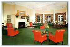 c1960s Lobby Treadway Otesaga Hotel Interior Cooperstown New York NY Postcard picture