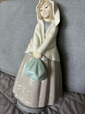 Vintage  Lladro by NAO  Girl Figurine Spain Hand Made Hand Painted picture