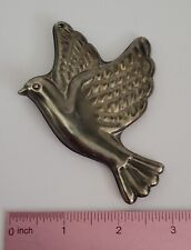 Vintage Silver Bird Ornament picture
