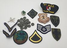 Post WW2 Vietnam US Army Usaf Military lot Mixed Patch Insignia Lot  picture
