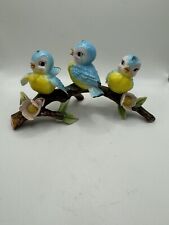 Vintage Japan Norcrest Bluebirds on a Branch picture