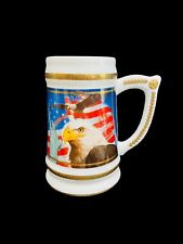 God Bless America Beer Stein #1210 by The Hamilton Collection Bradex Collectible picture