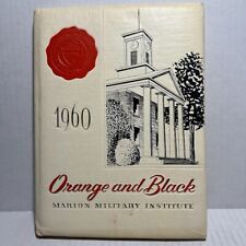 Alabama Marion Military Institute Vintage 1960 Orange And Black Yearbook picture