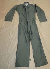 New Vintage OG Type I Sateen Military Cotton Coveralls OD Green picture