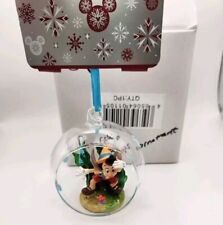 Pinocchio Glass Globe Disney Sketchbook Christmas Ornament 2021 picture