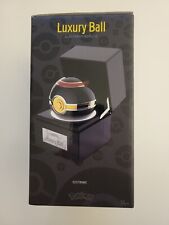 Pokemon Luxury Ball The Wand Company Official Replica Figure Black Pokeball picture