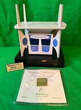 Disneyland TOMORROWLAND 1967 TICKET BOOTH Trinket Box + TICKET PIN LE 1500 RARE picture