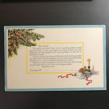 Postcard Dear Friend Christmas Sayings  picture