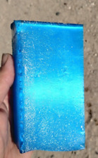 TURQUOISE Fiber Optic Glass Lapidary Flint Knapping  4.5