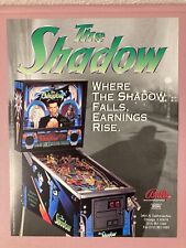 Bally The Shadow NOS original pinball flyers Lot of 10 picture
