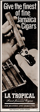 1962 LA Tropical Jamaica Cigars Lambert & Butler UK British retro print ad XL13 picture