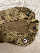 “Cadpat” AR Combat Top Size 2XL W/Elbow Pad Inserts, IR Flag & JTF2 Patch picture