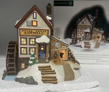 Dept 56 New England Village Otter Creek Sawmill #56.56653 Excellent Condition picture