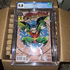 Robin #1 CGC 9.8 (1993) - Collector's Edition - 1st app Redbird - Embossed foil picture
