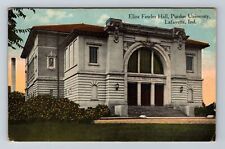 Lafayette IN-Indiana, Eliza Fowler Hall, Purdue University, Vintage Postcard picture
