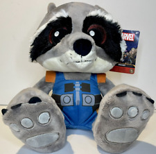Disney Parks Big Feet Foot 10” Rocket Raccoon  Guardians Of The Galaxy Plush New picture