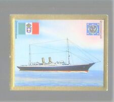 1933 GARBATY SHIP PICTURES  #51  ROYAL YACHT SAVOIA  NM+  SABA BACK  RARE SET picture