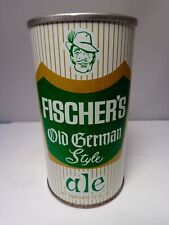 FISCHERS OLD GERMAN STYLE ALE STRAIGHT STEEL PULL TAB BEER CAN #64-25-B picture