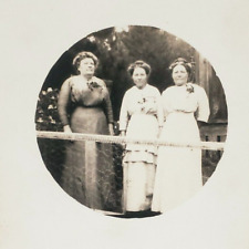 Generational Women Circle RPPC Postcard c1915 Ladies Real Photo Girls Art B1144 picture