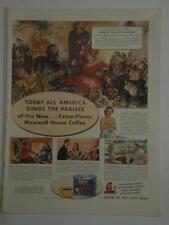 Magazine Ad* - 1942 - Maxwell House Coffee - World War II picture