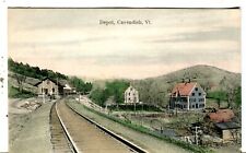 USA Cavendish VT - Railway Railroad Depot old postcard picture