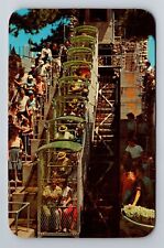 Royal Gorge CO- Colorado, Top Station Of Incline Railway, Vintage c1967 Postcard picture